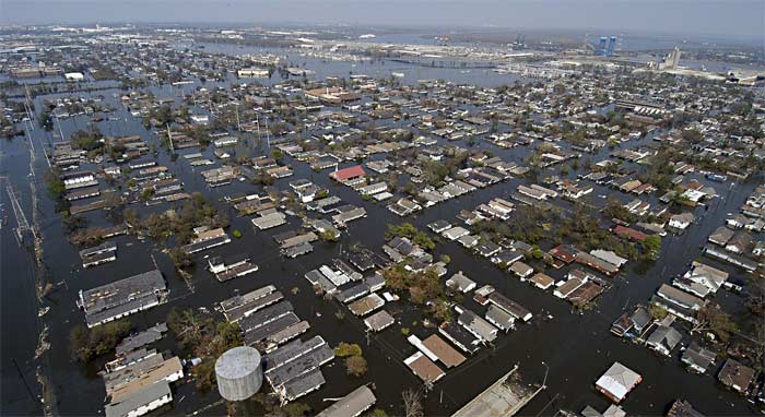 Das Nachdenken nach dem Hurrikan Katrina