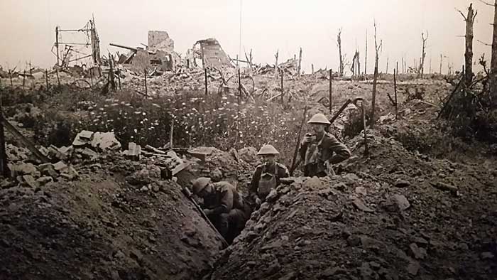 Graben im Ersten Weltkrieg