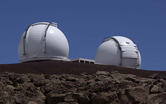 Keck-Teleskope auf Hawaii