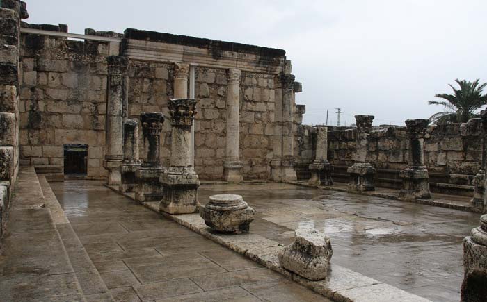 Die Synagoge in Kapernaum